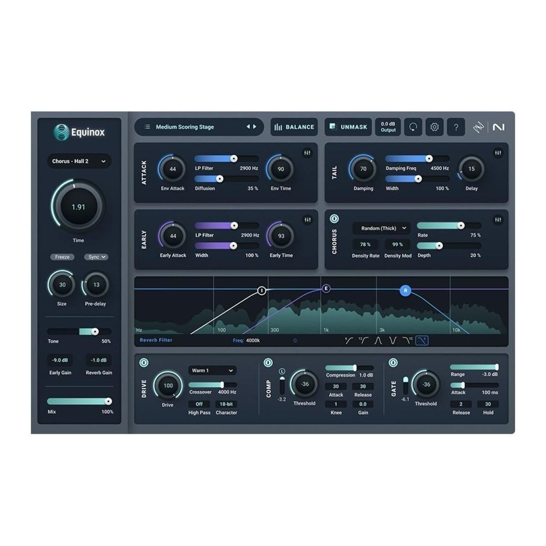 Equinox: CRG de Strat 3D, Symph 3D, Reverb 3D B