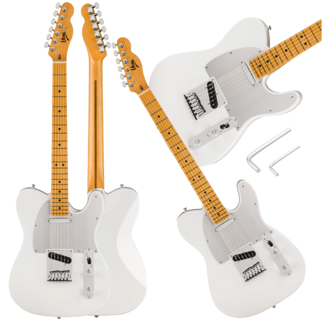 V-Tone ETL39 WH 4/4 guitarra eléctrica, blanca