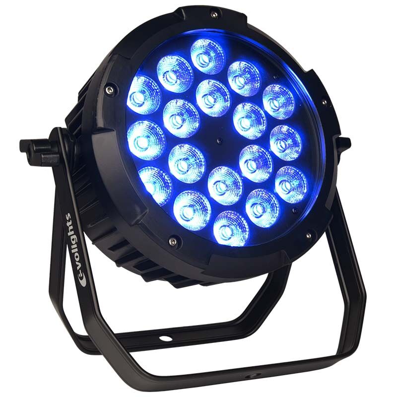 Evolights Glaze PAR IP65 foco LED – RGBW