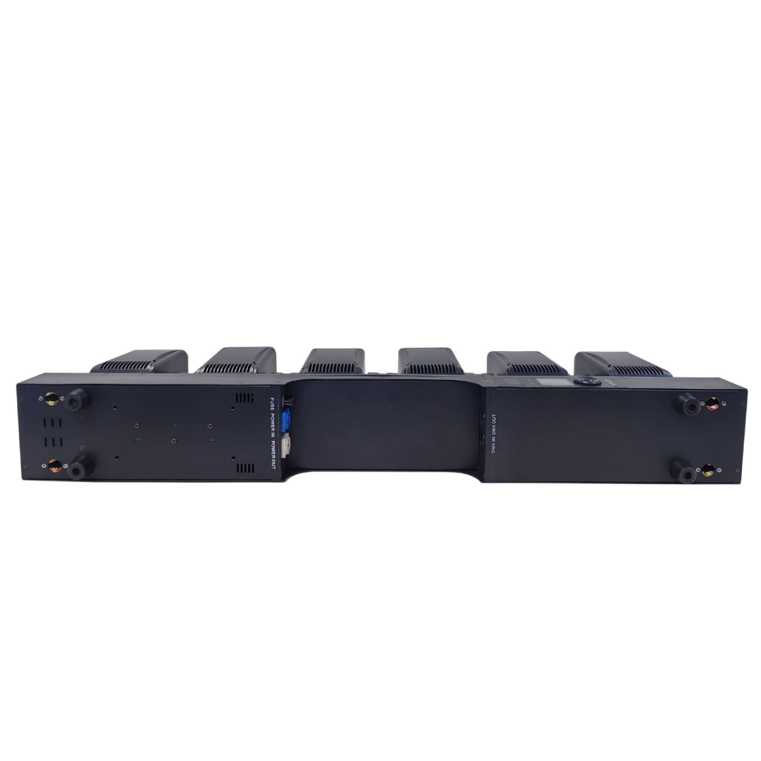 Evolights 6 Cañones Barra de Cabezas Móviles 6x60W RGBW