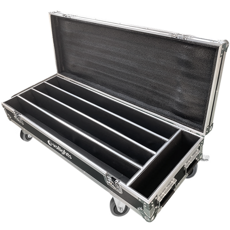 Flightcase para 4 x Evolights Glaze Bar