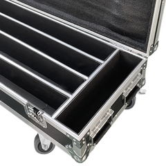 Flightcase para 4 x Evolights Glaze Bar