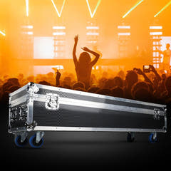 Flightcase para 2 x Evolights Lumen Roto