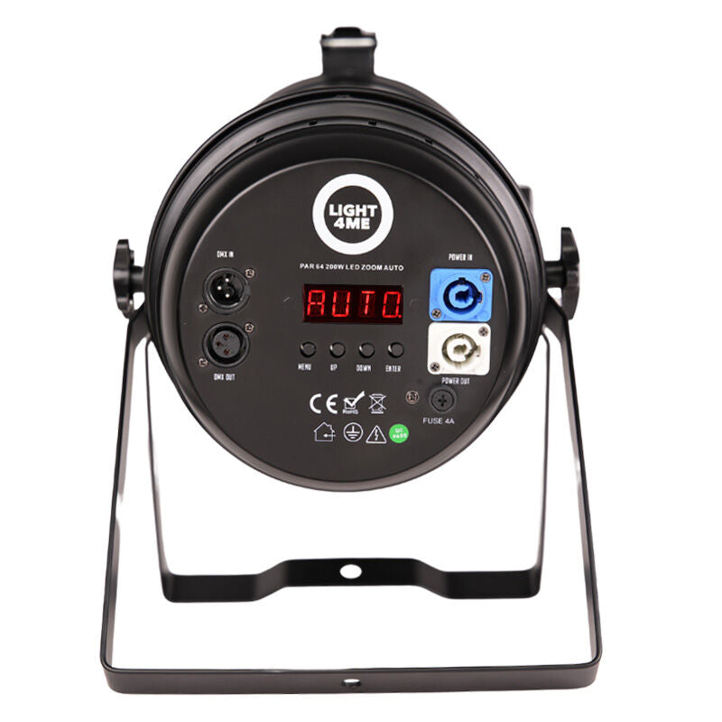 Light4Me PAR 64 200w LED zoom