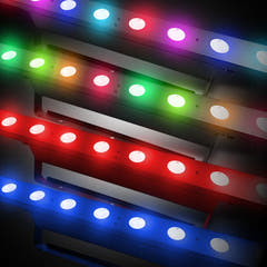 Evolights Barra de píxeles 12X4Watt RGBA