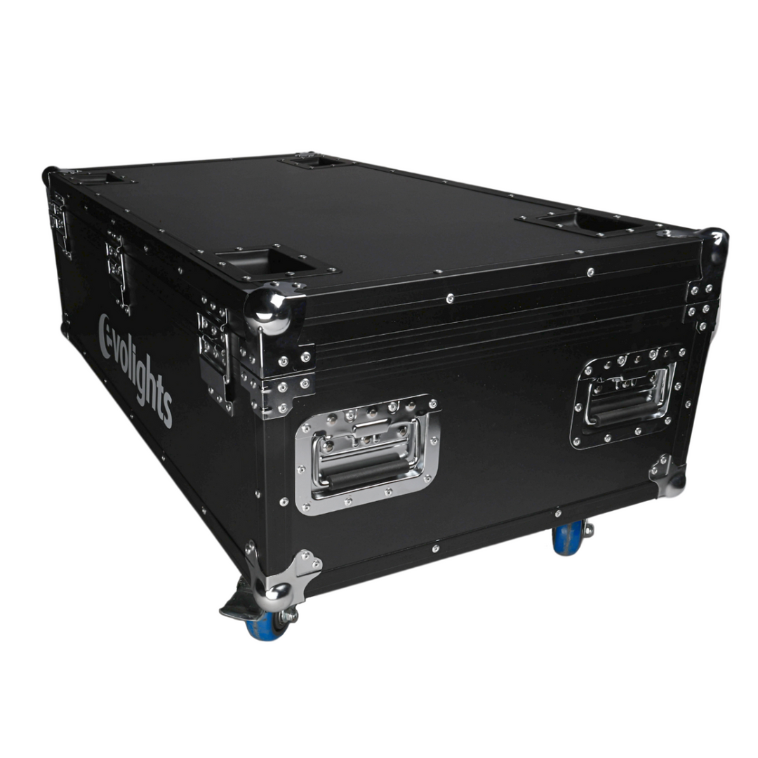 flightcase para 6 Evolights Pixel Bar 18x10W RGBW