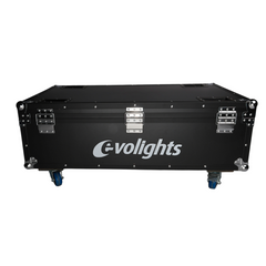 flightcase para 6 Evolights Pixel Bar 18x10W RGBW