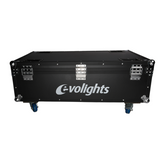 flightcase para 6 Evolights Pixel Bar 18x10W RGBW