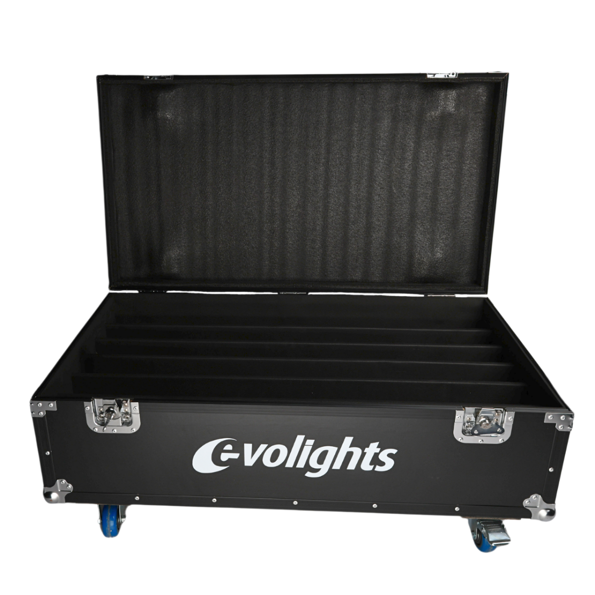 flightcase para 6 Evolights Pixel Bar 18x10W RGBW
