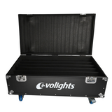 flightcase para 6 Evolights Pixel Bar 18x10W RGBW