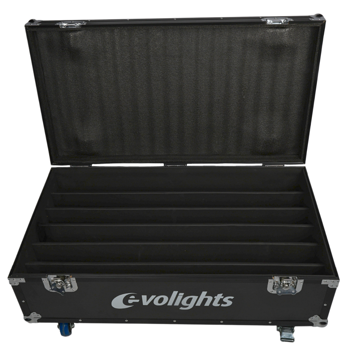 flightcase para 6 Evolights Pixel Bar 18x10W RGBW