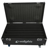 flightcase para 6 Evolights Pixel Bar 18x10W RGBW