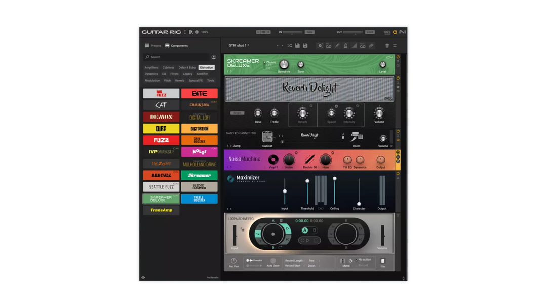 Upgrade de GUITAR RIG 7 PRO desde LE