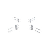 QTB Juego de ensamblaje en truss 4 huevos, 8 alfileres y 8 agujas