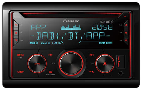 Pioneer FH-S820DAB 2-DIN Estéreo para Auto con DAB y Bluetooth
