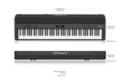 Roland FP-90X Piano Eléctrico (Negro)