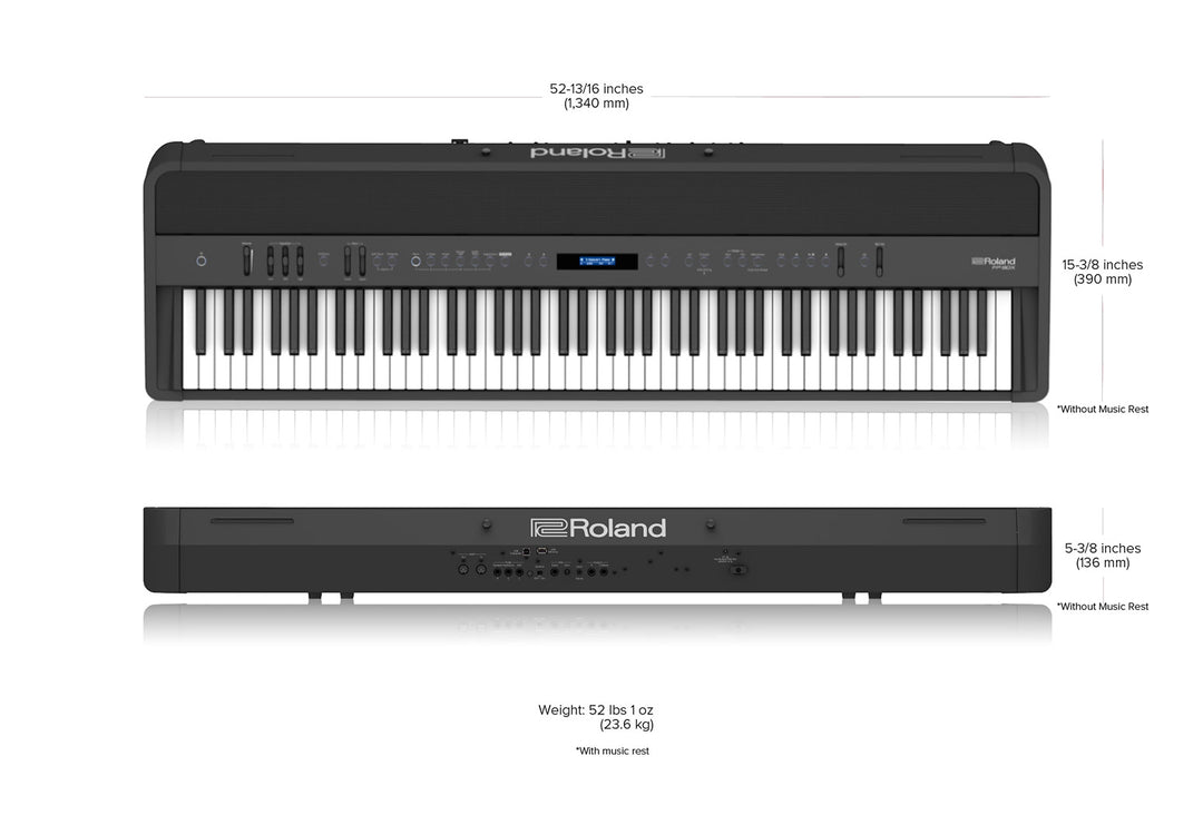 Roland FP-90X Piano Eléctrico (Negro)