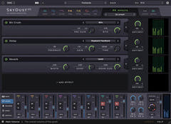 Sintetizador estéreo y binaural SkyDust