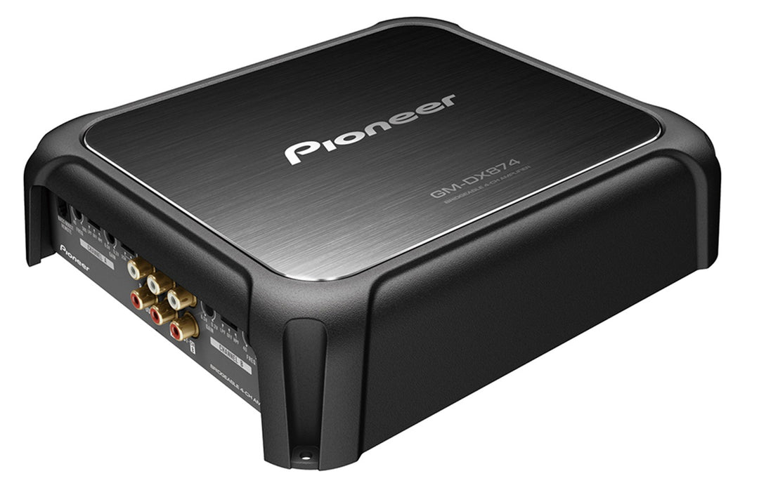 Pioneer GM-DX874 High Resolution ClaFD Amplificador de Auto 4-Canales