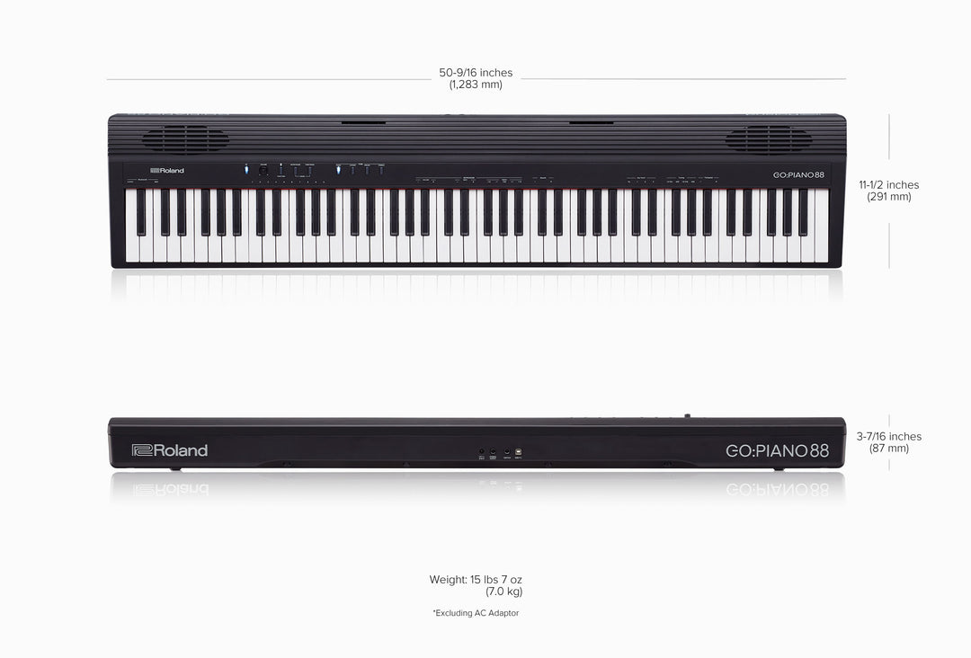 Roland GO:PIANO88PX Teclados (Negro)