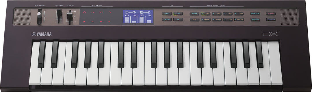 Yamaha Reface DX Synth Teclados (Negro)