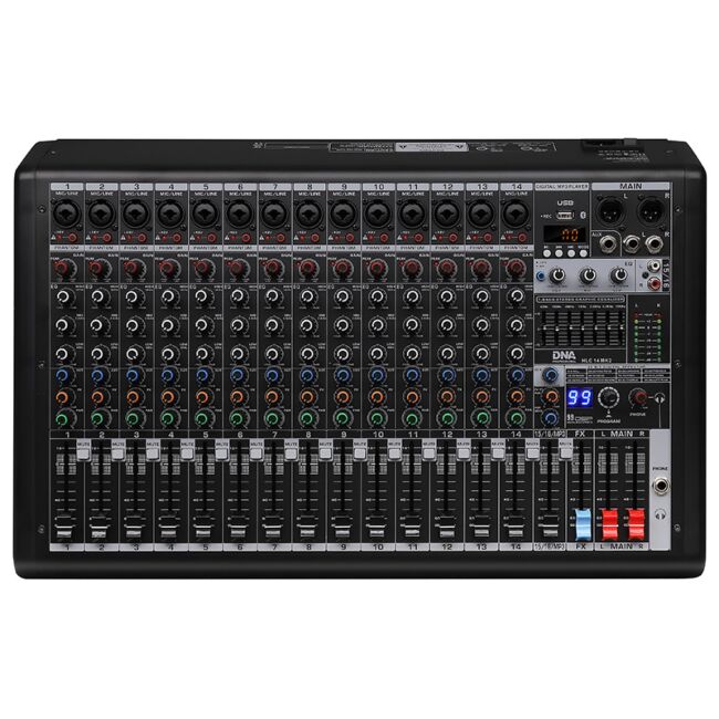 DNA HLC 14 MK2 mezclador de audio analógico de 14 canales