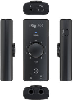 IK Multimedia iRig USB Sound Card for Guitar