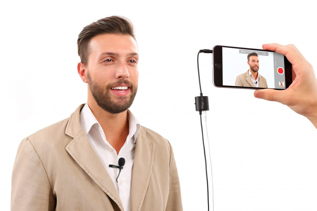 IK Multimedia iRig Mic Lav Lavalier Microphone