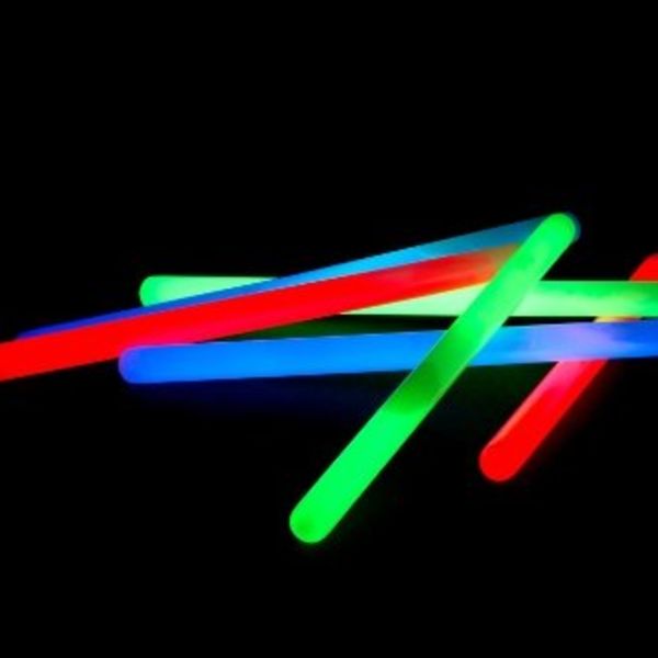 10 stk Barras luminosas 10" (Blandede farver)