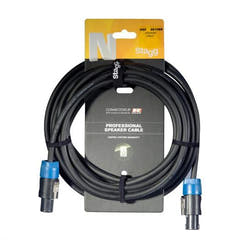 Stagg Cable de altavoz Speakon (3 m)
