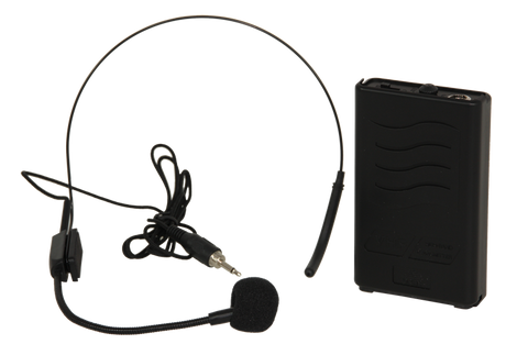 MICRÓFONO DE DIADEMA INALÁMBRICO 207.5MHZ