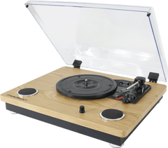 Tocadiscos Madison con USB & Bluetooth (Madera)
