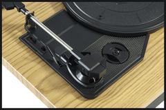 Tocadiscos Madison con USB & Bluetooth (Madera)