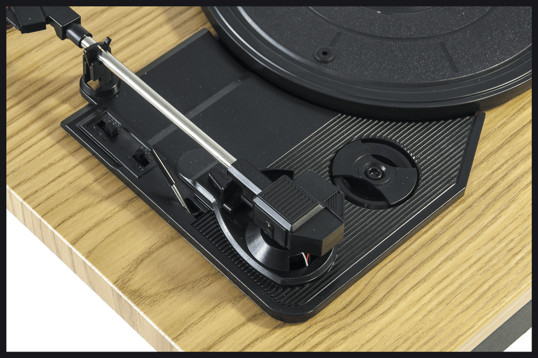 Tocadiscos Madison con USB & Bluetooth (Madera)