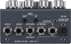Boss IR-200 Simulador de amplificador Pedal de guitarra