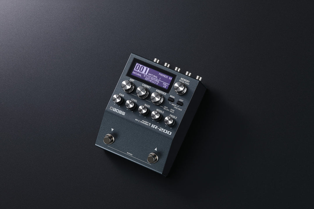 Boss IR-200 Simulador de amplificador Pedal de guitarra