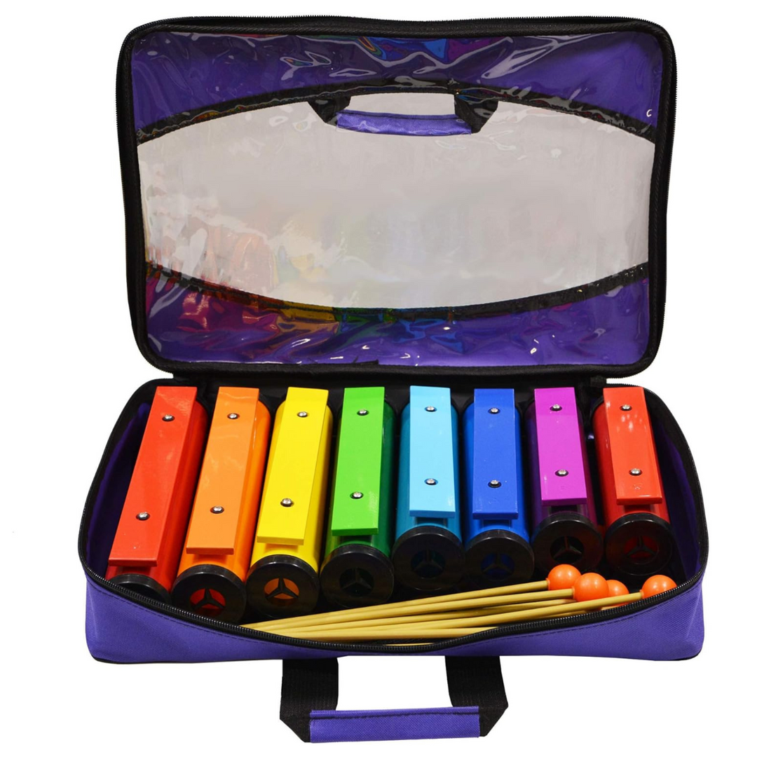 V-Tone campanas resonadoras – 8 tonos diatónicos de colores