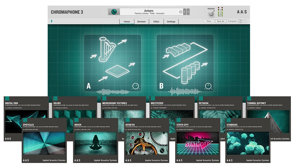 Chromaphone3 16 paquetes DL