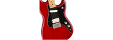 Fender Player Duo-Sonic Guitarra eléctrica (Crimson Red Transparent)