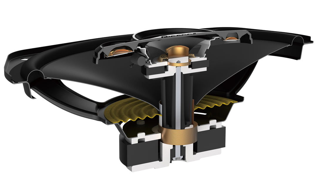 Pioneer TS-A6961F Sistema coaxial de 4 vías (450W, 6"x9")