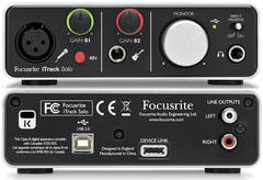 Focusrite iTrack Solo Lightning Interfaces de Audio
