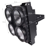 Light4Me LED Blinder 4x100W (WW/CW)