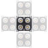 Light4Me LED Blinder 4x100W (WW/CW)