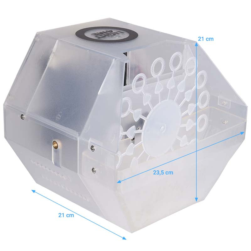 LIGHT4ME BUBBLE LED lille effektiv boblemaskine