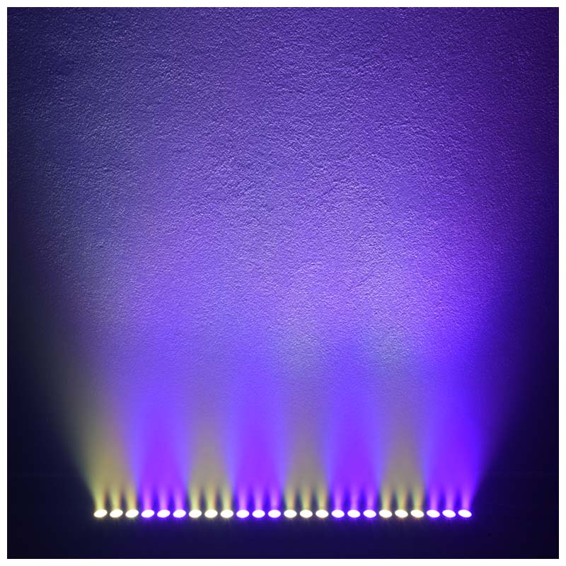 LIGHT4ME DECO BAR 24 RGB IR LED-bar + mando a distancia