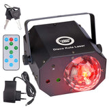 LIGHT4ME DISCO BALL LASERlys multieffekt LED