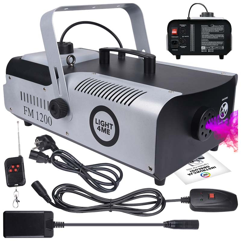 LIGHT4ME FM 1200 máquina de niebla con mando a distancia
