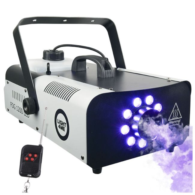 Light4Me Fog 1200 LED Máquina de niebla de 1200W con LED