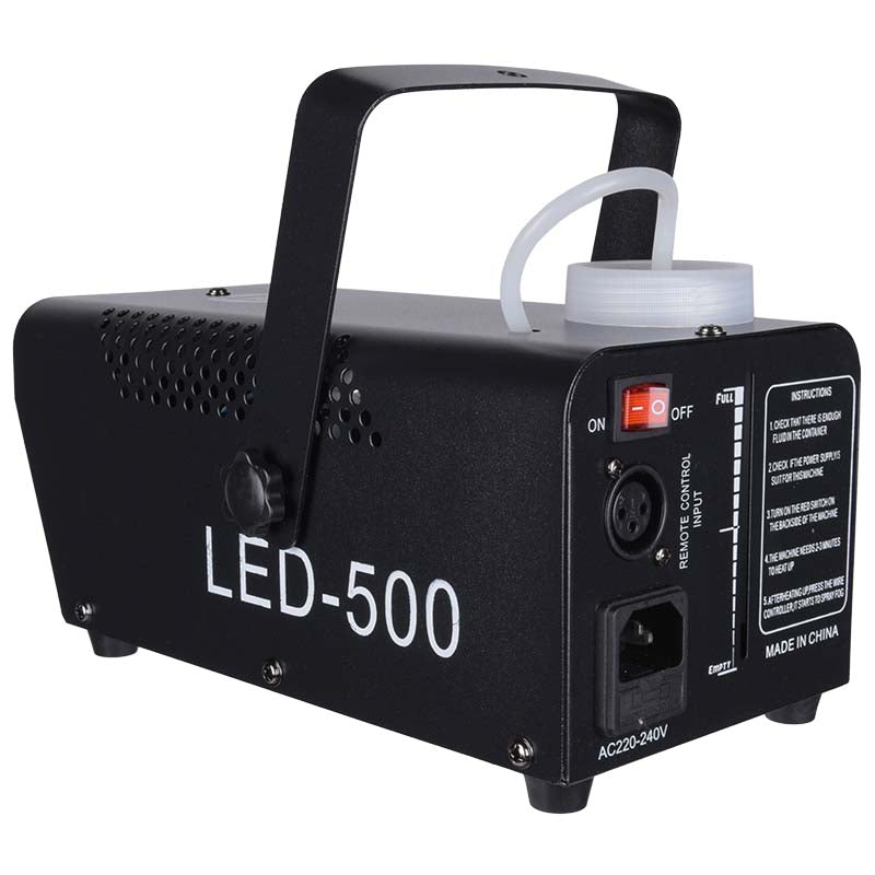 LIGHT4ME FOG 500 LED røgtågemaskine med fjernbetjening