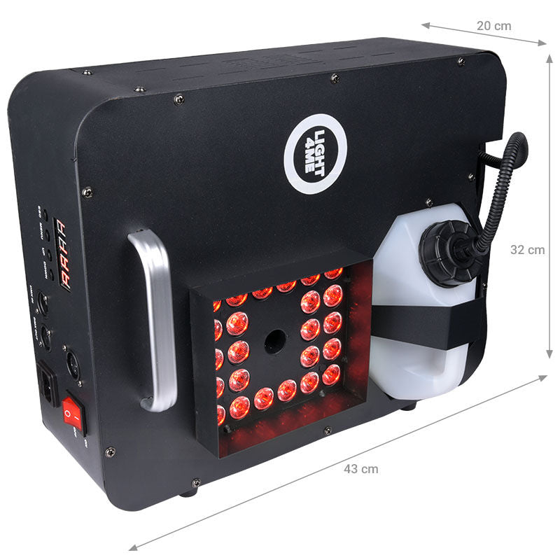 Light4Me JET-1500LED Máquina de niebla vertical LED